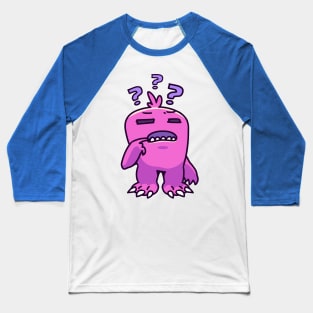 Confused Monster Baseball T-Shirt